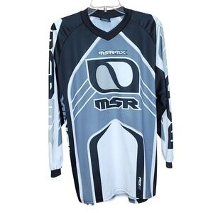Vintage MSR‎ MX RG2 Men's XL Motocross Racing Riding Jersey Motocross Activewear